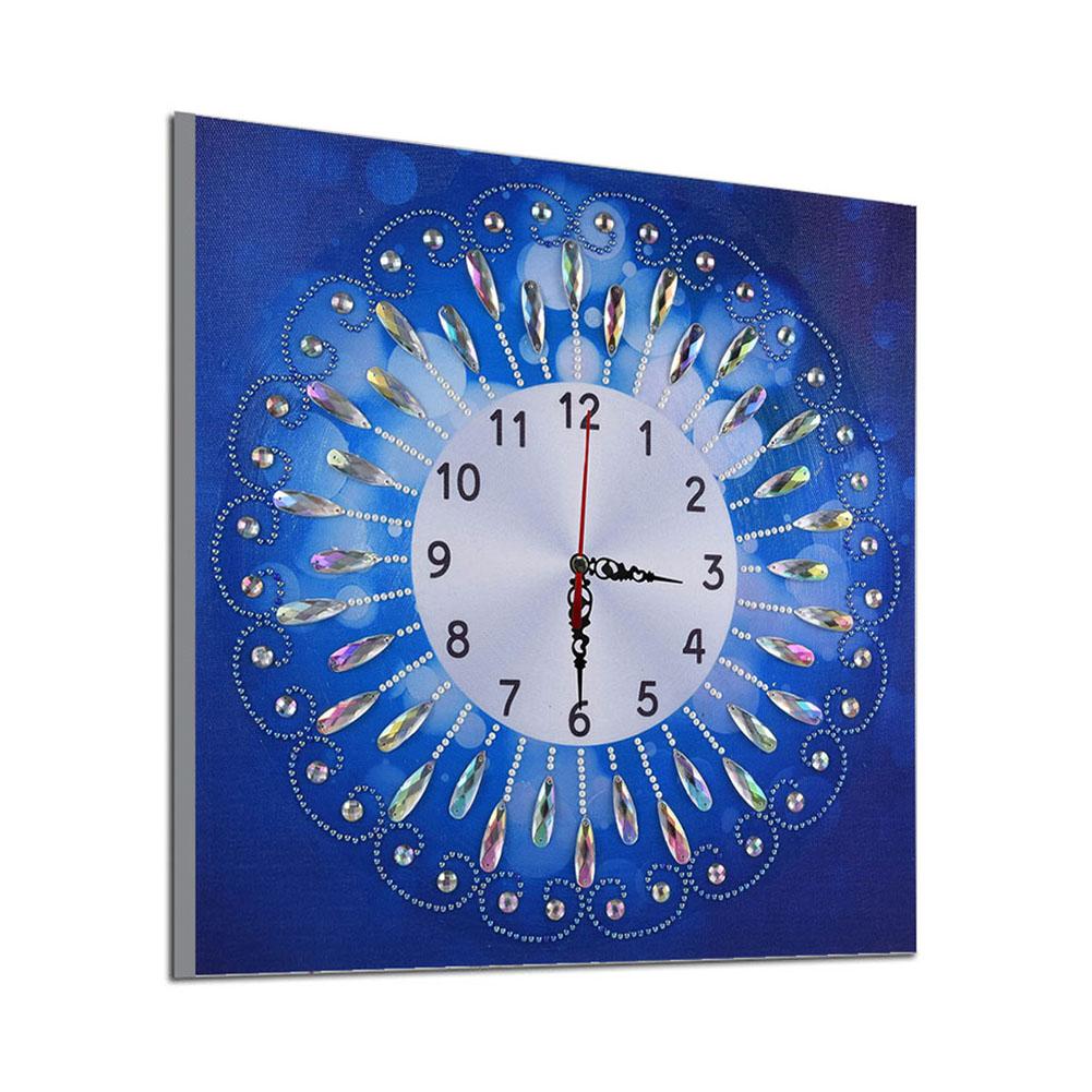 Clock - Full Round Drill Diamond Painting 35*35CM