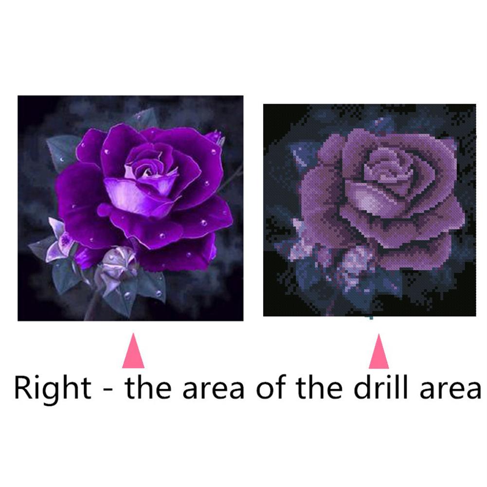 Rose - Full Square Drill Diamond Painting 25*25CM