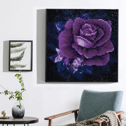 Rose - Full Square Drill Diamond Painting 25*25CM