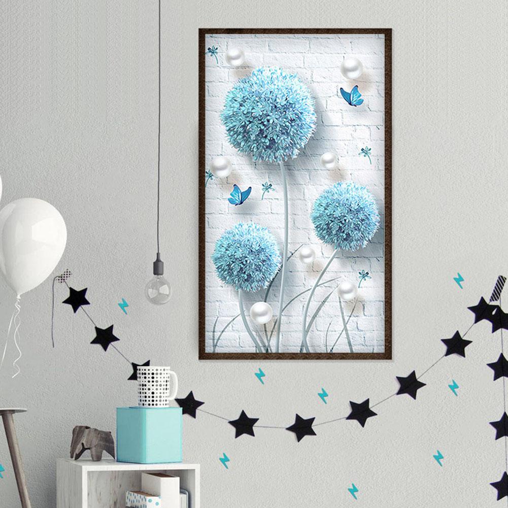 Dandelion - Full Square Drill Diamond Painting 30*40CM