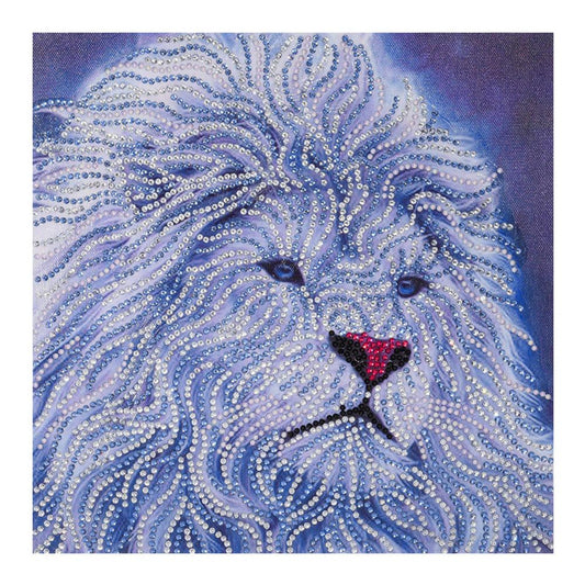 Lion - Special Shaped Drill Diamond Painting 30*30CM