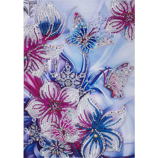 Flowers - Special Shaped Drill Diamond Painting 30*40CM