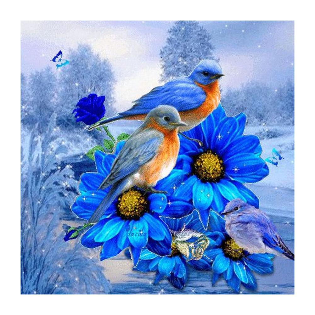 Bird - Full Square Drill Diamond Painting 30*30CM