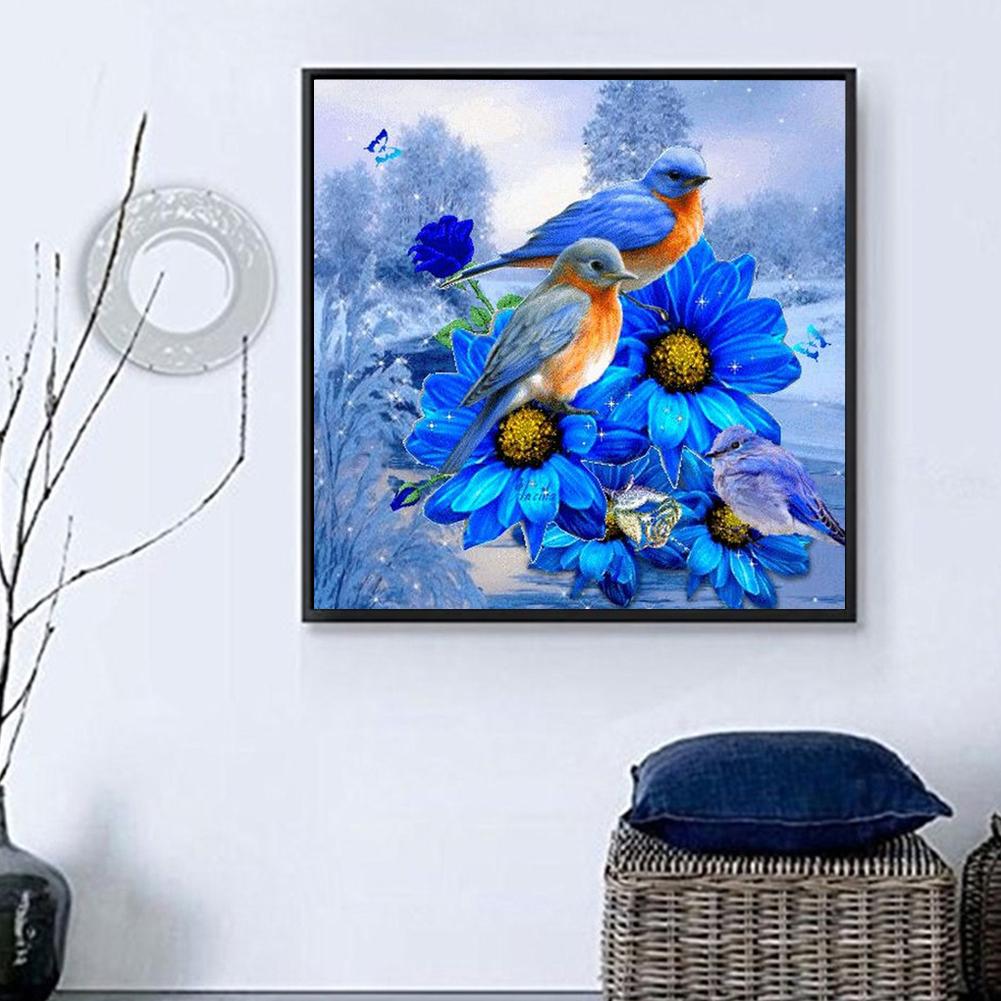 Bird - Full Square Drill Diamond Painting 30*30CM