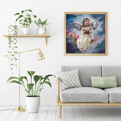 Baby Angel - Full Round Drill Diamond Painting 30*30CM