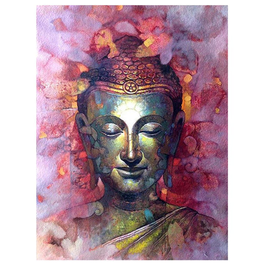 Buddha Statue - Full Square Drill Diamond Painting 40*30CM