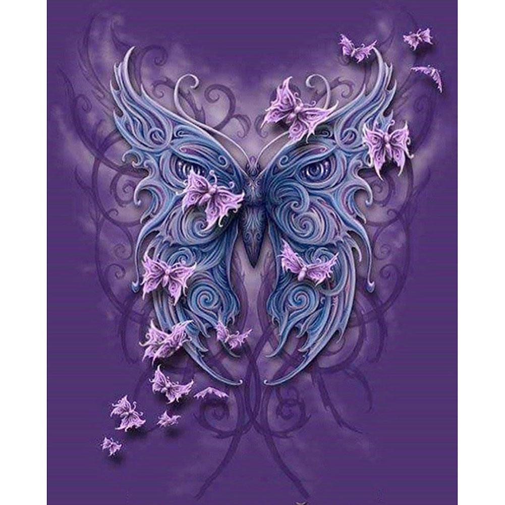 Butterfly - Full Square Drill Diamond Painting 30*40CM