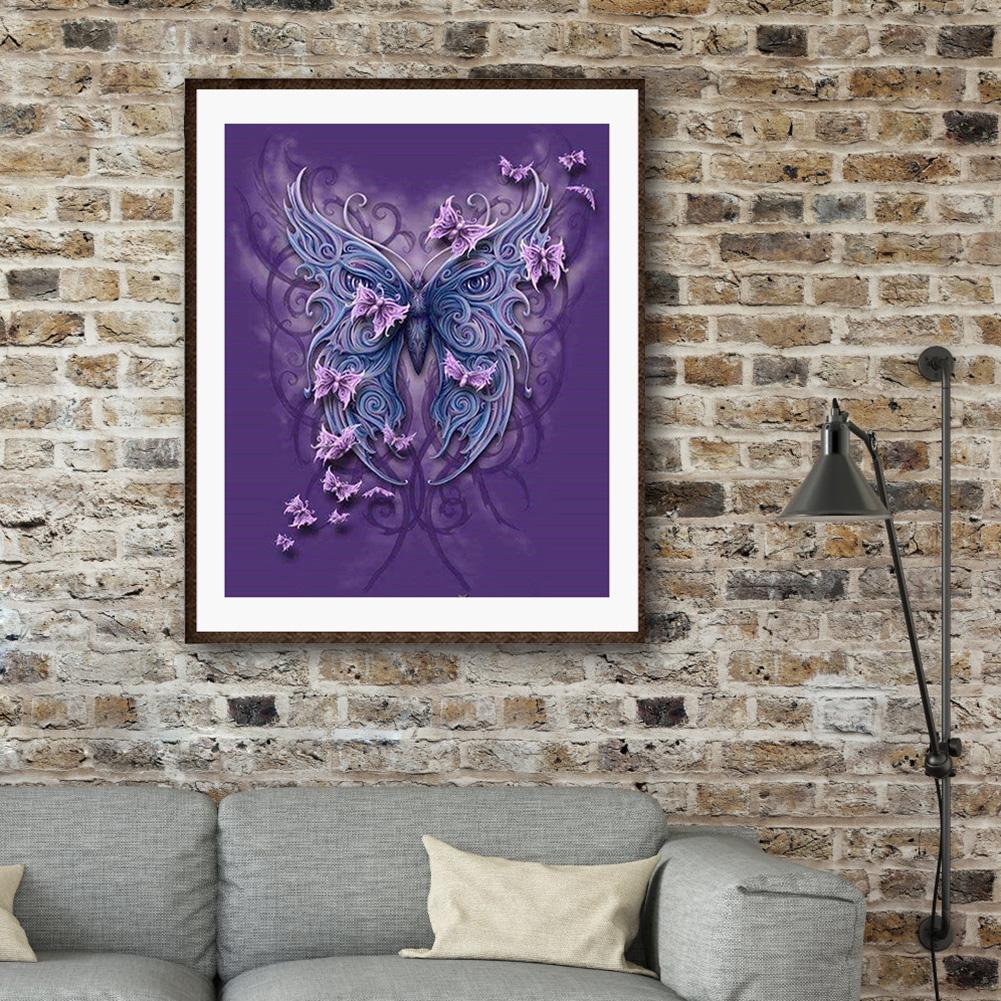 Butterfly - Full Square Drill Diamond Painting 30*40CM