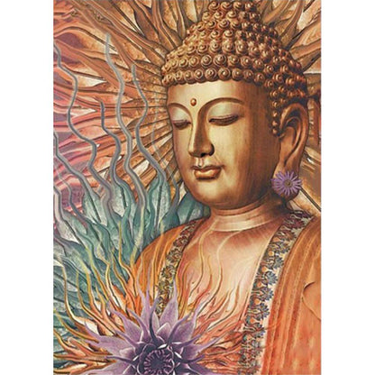 Buddha - Full Round Drill Diamond Painting 30*40CM