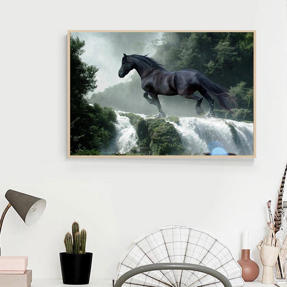 Running Horse - Full Round Drill Diamond Painting 40*30CM