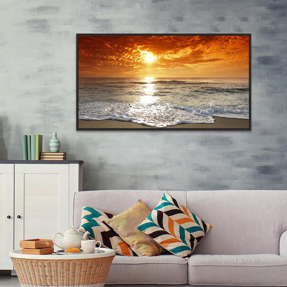 Sunset - Full Square Drill Diamond Painting 40*30CM