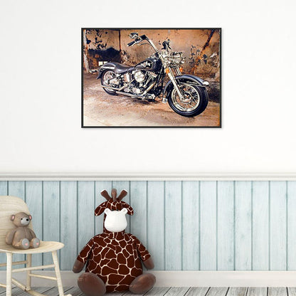 Motorcycle - Full Square Drill Diamond Painting 40*30CM