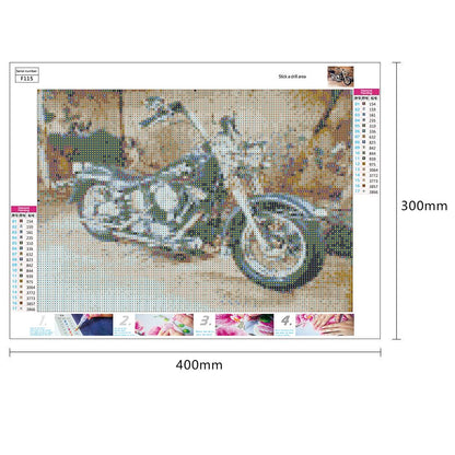 Motorcycle - Full Square Drill Diamond Painting 40*30CM