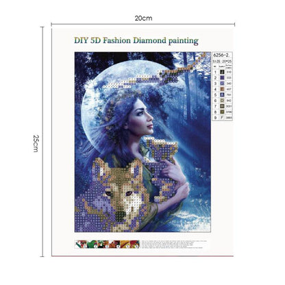 Beauty - Full Square Drill Diamond Painting 25*20CM