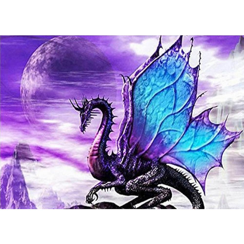 Dragon - Full Round Drill Diamond Painting 40*30CM