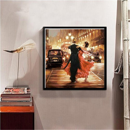 Lovers - Full Square Drill Diamond Painting 30*30CM