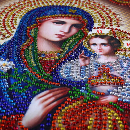 Religion - Special Shaped Drill Diamond Painting 34*40CM