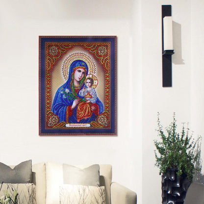 Religion - Special Shaped Drill Diamond Painting 34*40CM