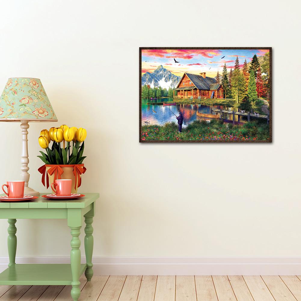 Scenery - Full Round Drill Diamond Painting 30*40CM