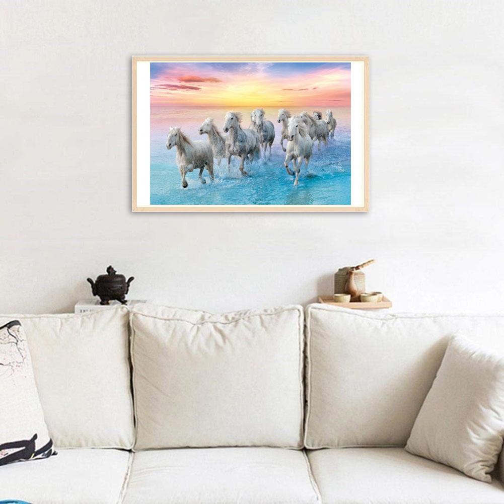 Horse - Full Round Drill Diamond Painting 30*40CM