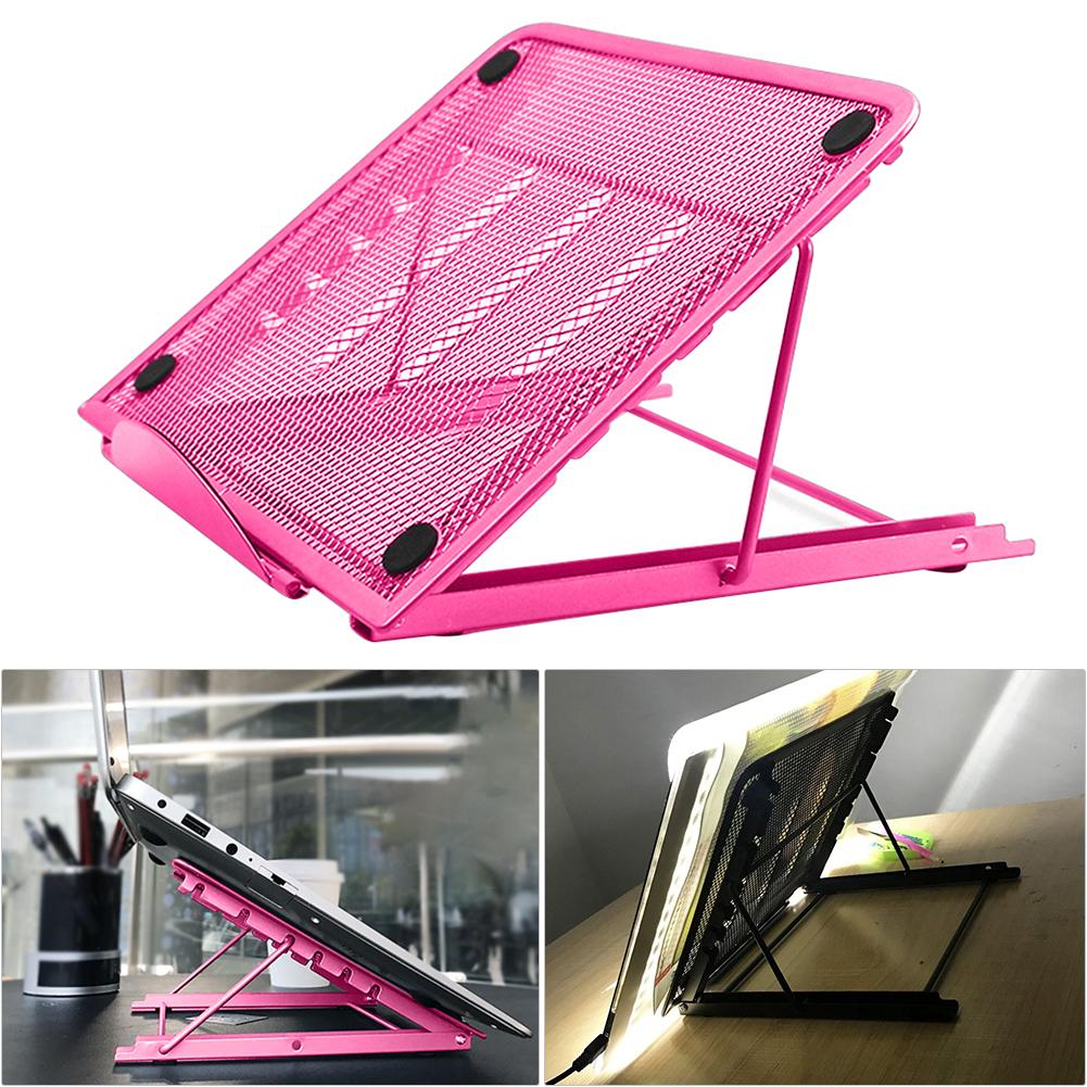 Foldable Stand for Diamond Painting Light Pad Copy Platform Base (Rose Red)