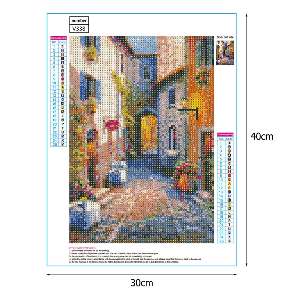 Lane - Full Round Drill Diamond Painting 40*30CM