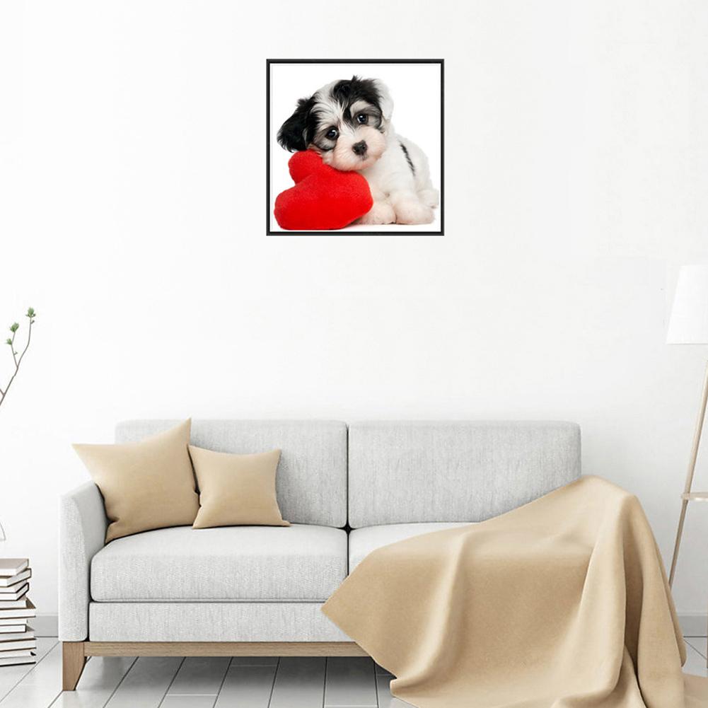 Dog - Full Round Drill Diamond Painting 30*30CM