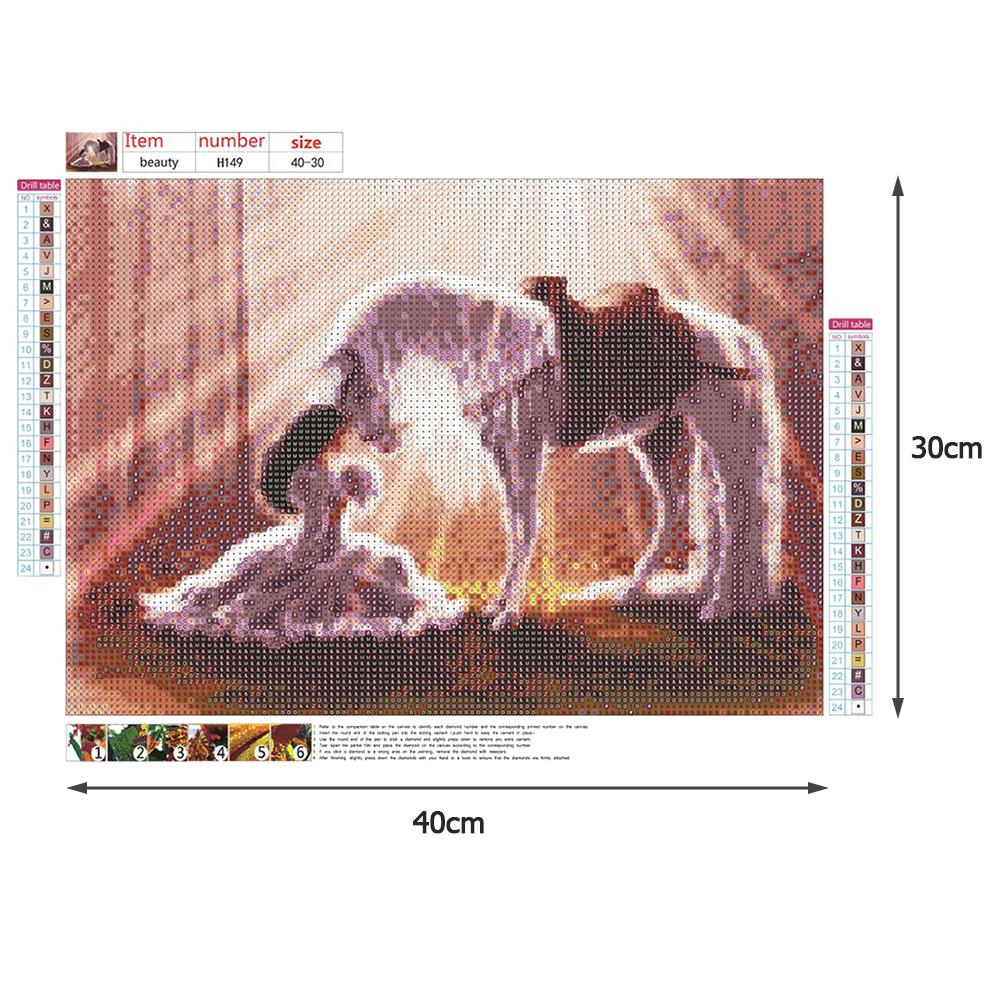 Animal - Full Round Drill Diamond Painting 40*30CM