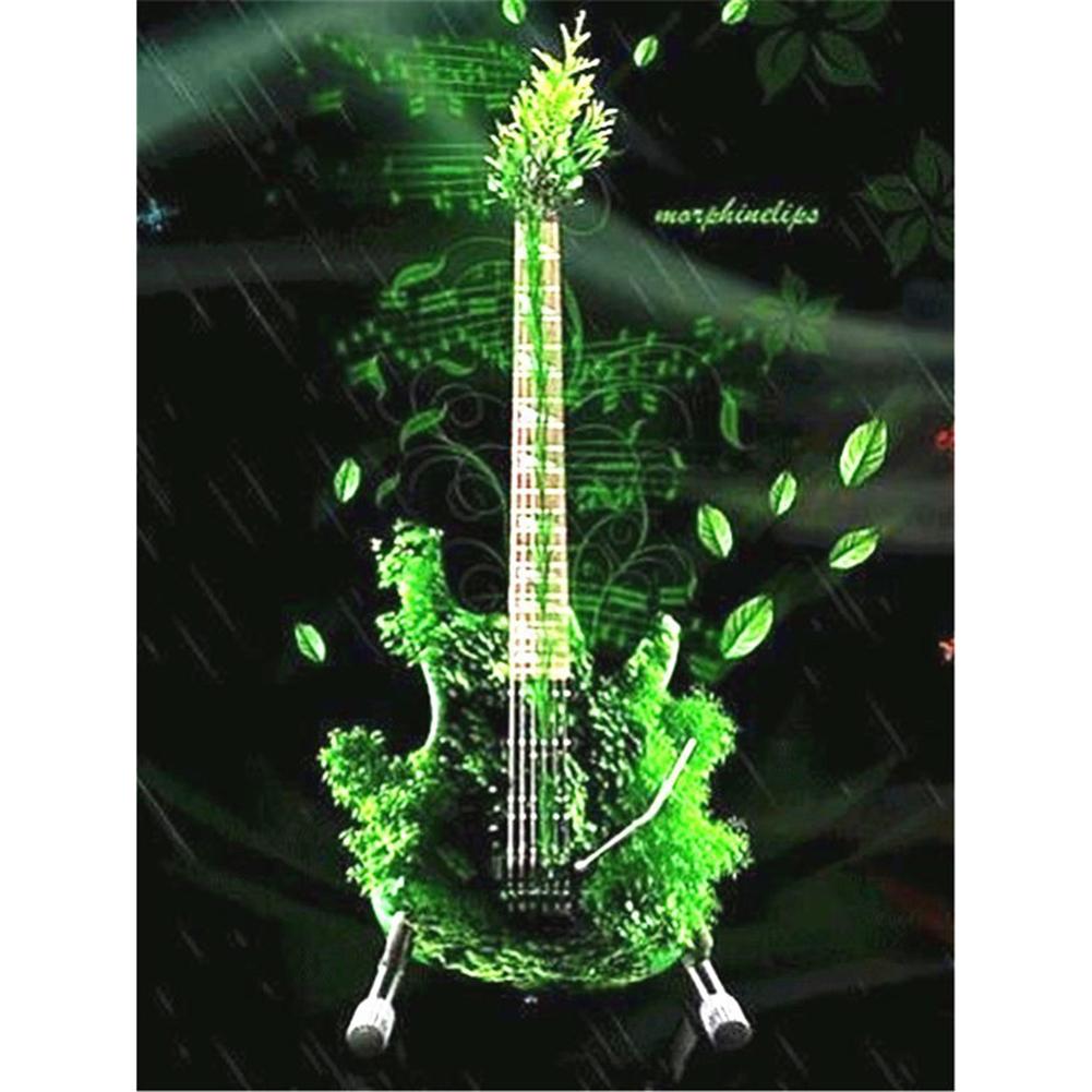 Guitar - Full Round Drill Diamond Painting 40*30CM