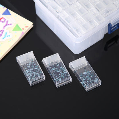 Transparent Diamond Painting Box Container for Jewelry Nail Art Accessorie