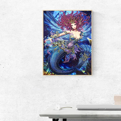 Fish Tail - Special Shaped Drill Diamond Painting 30*40CM