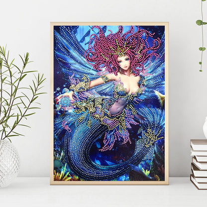 Fish Tail - Special Shaped Drill Diamond Painting 30*40CM