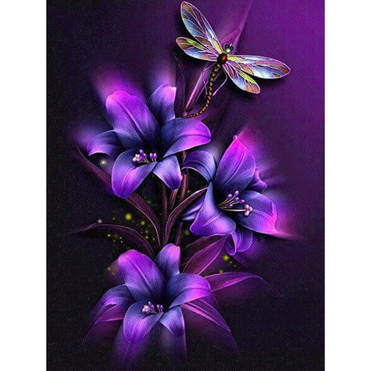 Morning Glory - Full Round Drill Diamond Painting 25*30CM