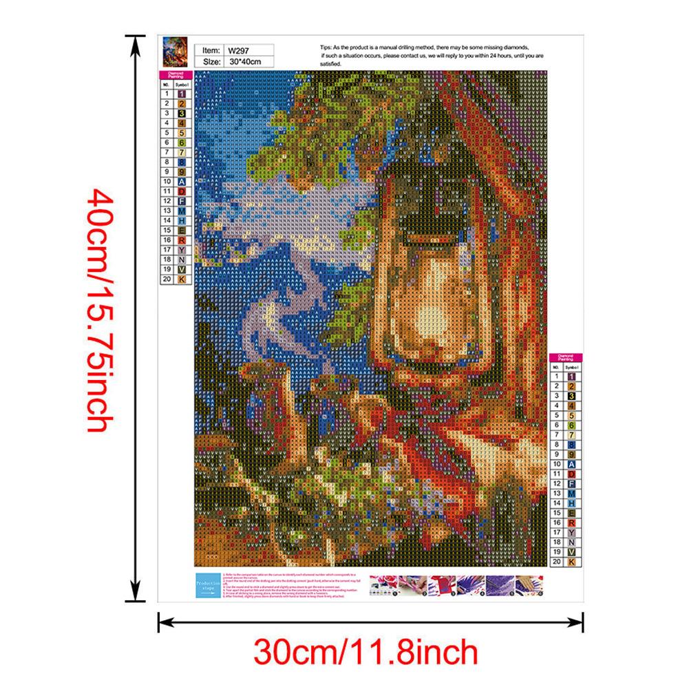 Home Decor - Full Round Drill Diamond Painting 40*30CM