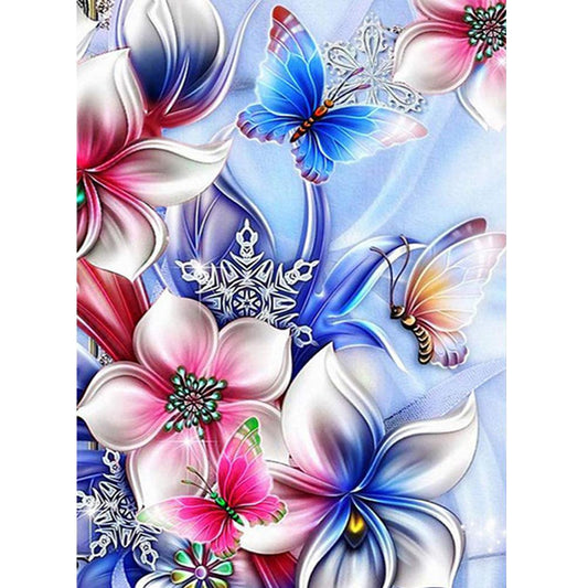 Butterfly - Special Shaped Drill Diamond Painting 30*25CM