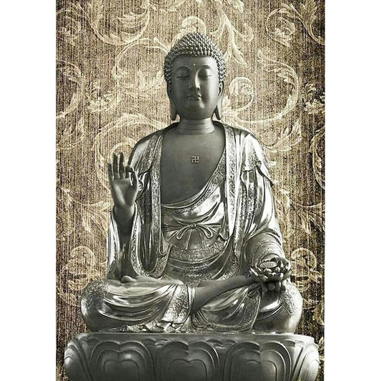 Buddha Statue - Full Round Drill Diamond Painting 30*40CM