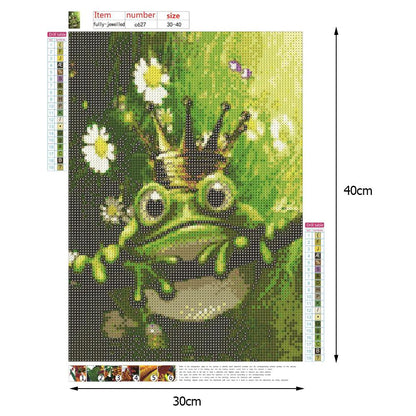 Frog - Full Round Drill Diamond Painting 40*30CM