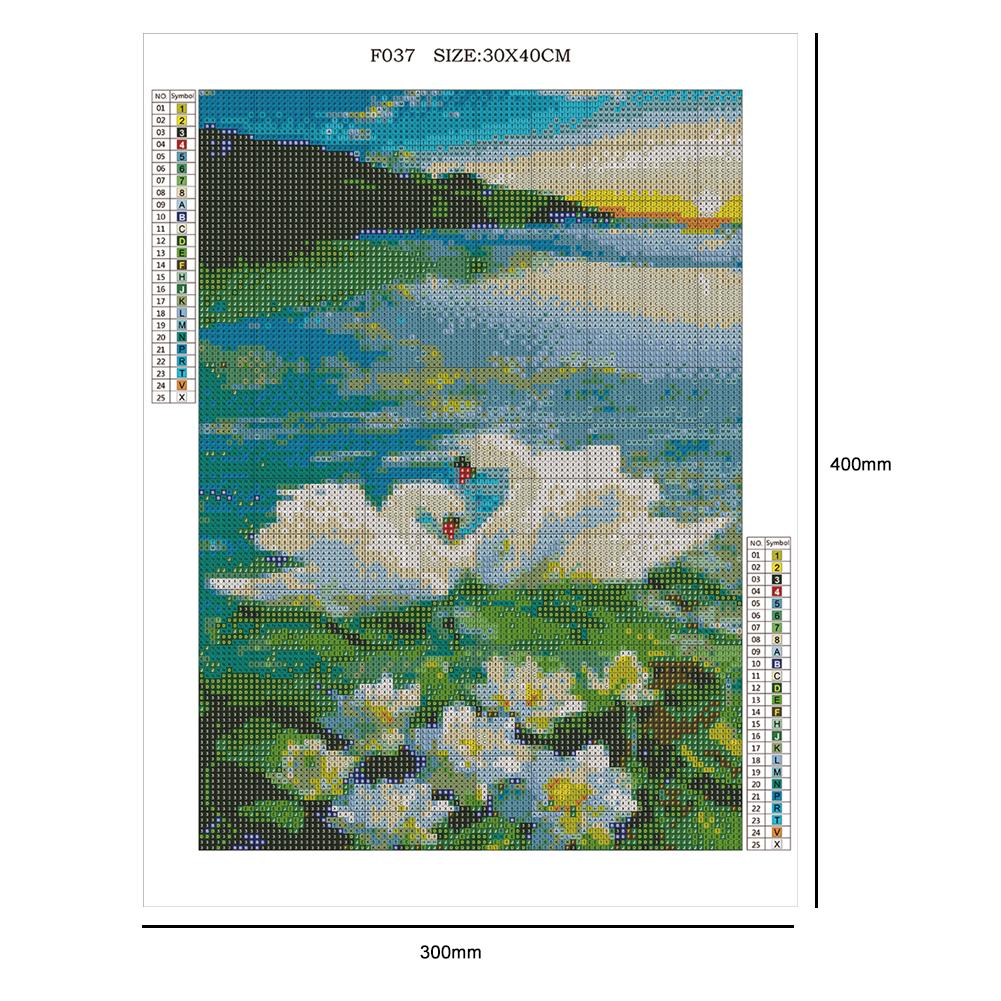 Scenery - Full Square Drill Diamond Painting 40*30CM