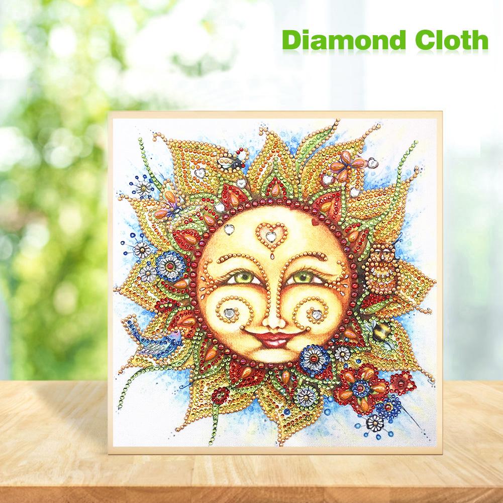 Sun - Full Round Drill Diamond Painting 30*30CM