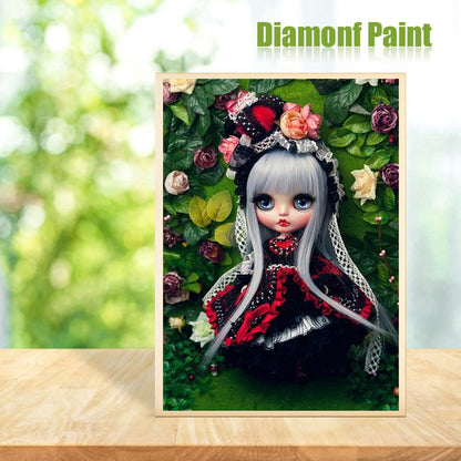 Doll - Full Round Drill Diamond Painting 30*40CM