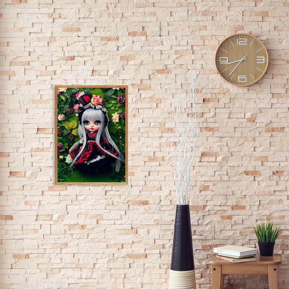 Doll - Full Round Drill Diamond Painting 30*40CM