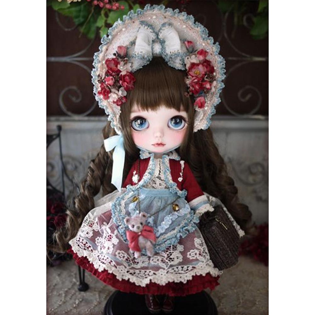 Doll - Full Round Drill Diamond Painting 30*40CM