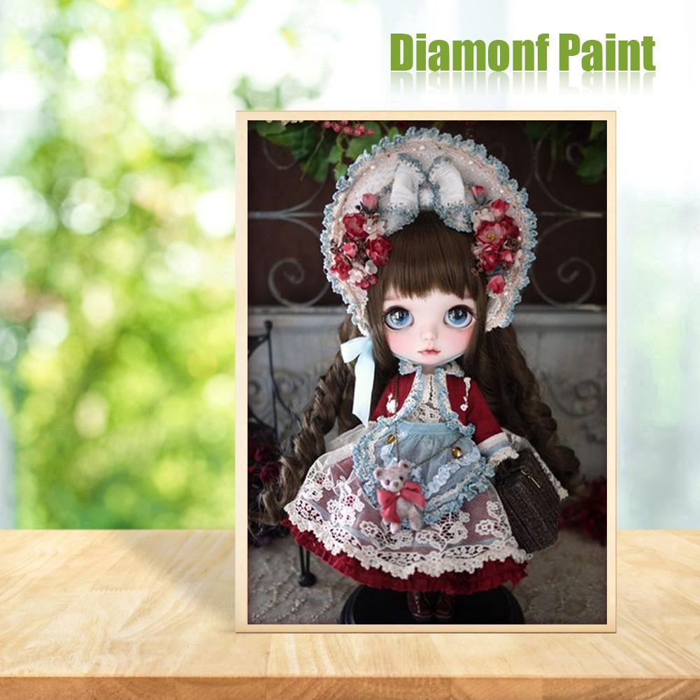 Doll - Full Round Drill Diamond Painting 30*40CM