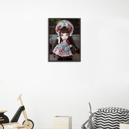 Doll - Full Round Drill Diamond Painting 30*40CM