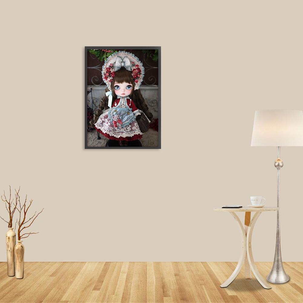 Doll - Full Round Drill Diamond Painting 30*40CM