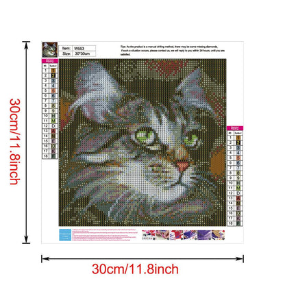 Animal - Full Round Drill Diamond Painting 30*30CM