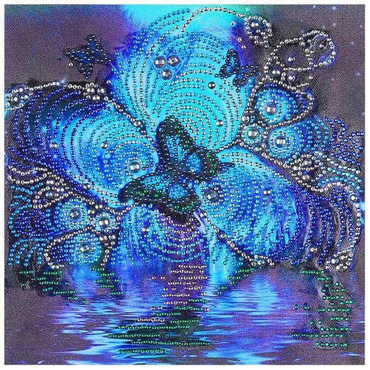 Butteryfly - Special Shaped Drill Diamond Painting 30x30CM