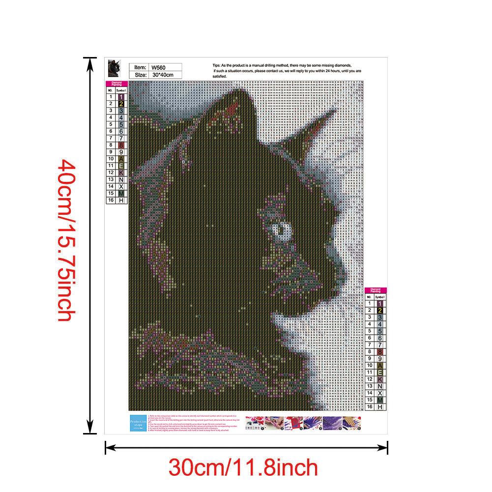 Animal - Full Round Drill Diamond Painting 30*40CM