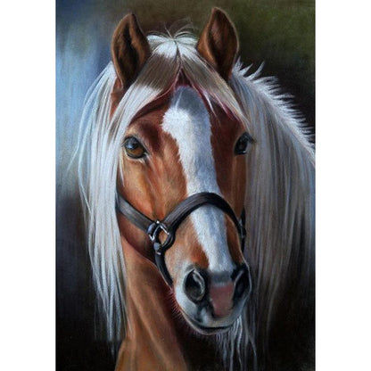 Horse - Full Round Drill Diamond Painting 30*40CM