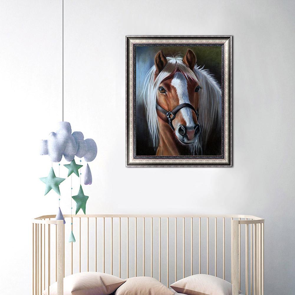 Horse - Full Round Drill Diamond Painting 30*40CM